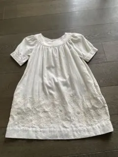 【Bon point】刺繍入りワンピース