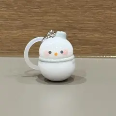 ゆきだるま　めじるしチャーム　ホワイト
