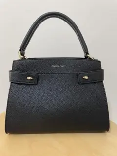 2wayレザー調バッグ　OPAQUE.CLIP