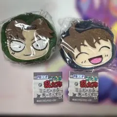 カプセルトイ 忍たま乱太郎 利吉＆土井先生ミニポーチキーホルダー