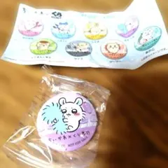 ちいかわ ビッくらポン！ モモンガ 缶バッジ 缶バッチ くら寿司 ナガノ