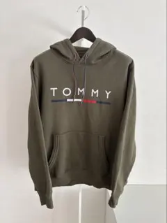 TOMMY HILFIGER パーカー（カーキ）XL