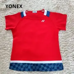 YONEX レディース バドミントンシャツ サイズ　Ｌ　赤　審査合格品