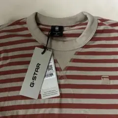 新品未使用　G-STAR ストライプ 　　　　　　　　 　　　Tシャツ　男女兼用