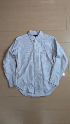 POLO　Ralph　Laurenポロ　ラルフ　ストライプシャツ　Мサイズ
