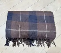 値下げ中【BEAMS マフラー】 ウールチェックマフラー