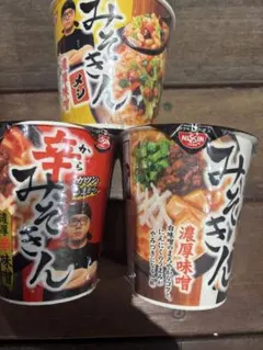 NISSIN みそきん 辛みそ味 4個セット - メルカリ