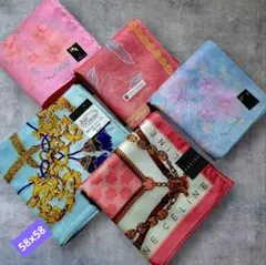 新品Yves Saint Laurent 大型ハンカチ ハンカチ4枚まとめ売り9 - メルカリ