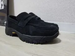 オープニングアクトVibramソール ローファー ブラック 44 スムース