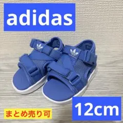 adidas ベビーサンダル 12cm 青