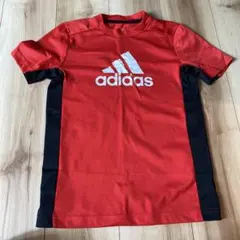 adidas AEROREADY レッド Tシャツ　140