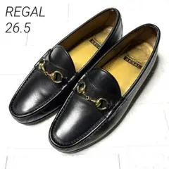 REGAL ゴールド ホースビット ローファー レザー 26.5cmのサムネイル