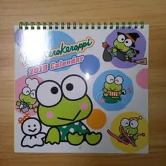 【美品】けろけろけろっぴ2019年壁掛けカレンダーのサムネイル
