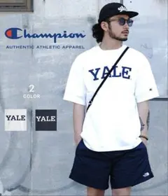 ChampionチャンピオンUSA T1011 YALE Tシャツ　XL　白