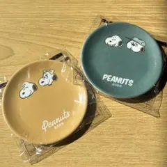 PEANUTS 스누피 패밀리 마트 물집 접시 미니 플레이트 2종 파미마
