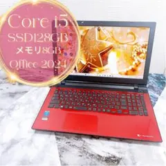 艶赤❤️13.3型 SSD512GB☆7世代i5☆メモリ8GB カメラノートPC - メルカリ