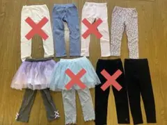 キッズ　ボトムス　レギンス　110cm まとめ売り