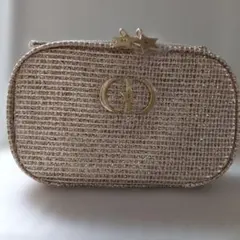 Dior ゴールド系 ノベルティポーチ 2025 ホリデー