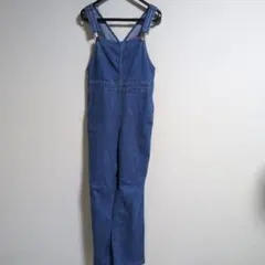 デニムブルー サロペット　GU
