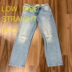 ✨LOWRISE STRAIGHTJEAN ローライズジーンズM