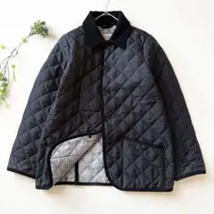 【極美品】TWW　別注ウェーバリー キルティングジャケット　裏地チェック　38