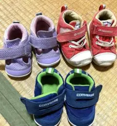 【保育園】ベビーシューズ 3足セット
