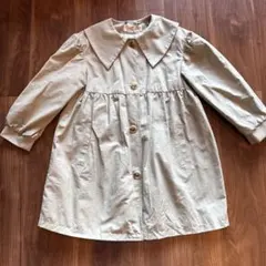 H&M スプリングコート トレンチコート　ライトグリーン 110/116