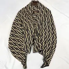 FENDI フェンディ ズッカ柄 大判ストール マフラー FFロゴ タグ無のサムネイル