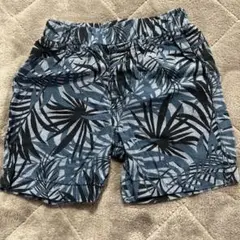 青系パーム柄ショートパンツ 80cm
