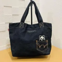 【新品】アドベンチャーワールド×EDWIN　コラボ　トートバッグ　パンダのサムネイル