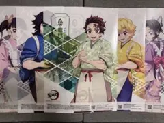 鬼滅の刃 クリアポスター 全種5枚セット