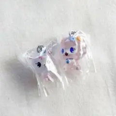 2個セット ジュエルペット めじるしアクセサリー サンリオ ガチャ ガシャポン