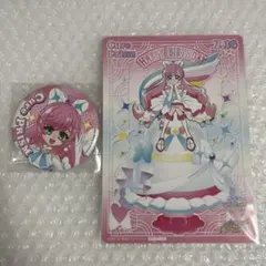 プリキュア　プリズム　缶バッジ　バースデー特典カード
