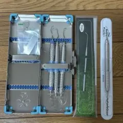 歯科衛生士　スケーラー　セット　滅菌ケース　キュレット　YDM ニッシン　顎模型 衛生士 スケーラー セット 滅菌ケース キュレット YDM ニッシン