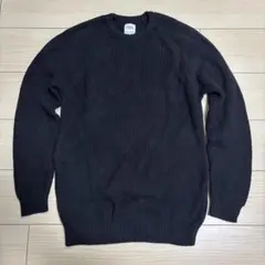 ZARA ザラ モヘアニットセーター 黒 ブラック Mサイズ コットン100%