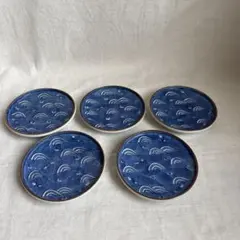 源右衛門窯 有田焼 染付魚紋 銘々皿 角皿 小鉢 - メルカリ