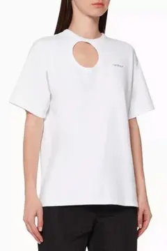 コムデギャルソンシャツ 26SS 捻れ ZIP オーバーサイズTシャツ Mサイズ