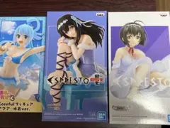 エ*ト様 美少女フィギュア　プライズ　まとめ売り　アイマス　このすば