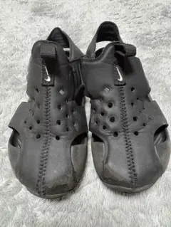 Nike ブラック サンダル　16cm