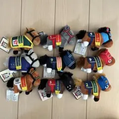 う*ま様 サラブレッドコレクション　　ぬいぐるみ　9体セット