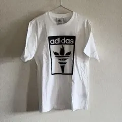 adidas Originals アディダス Tシャツ 聖火 トレフォイル 白