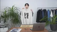 大山シュンさん着用HEUGN 別注 PRINTED COTTON KNIT 大山シュンさん着用HEUGN 別注 PRINTED COTTON KNIT - メルカリ