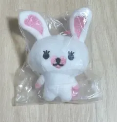 우사기 모피 봉제 인형 마스코트 모피 우사기