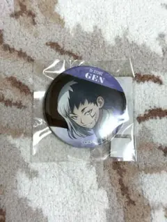 Dr.STONE レイニーデイスクラッチ　缶バッジ　あさぎりゲン