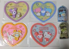 TWICE×サンリオ　ラバーコースター&チョコチャーム6点セット♡