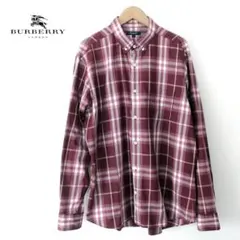 BURBERRY LONDON　メガチェック ボタンダウンシャツ