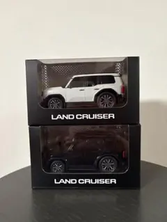 非売品　TOYOTAランドクルーザー プルバックカーセット