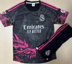XLサイズ・Real Madrid ドラゴン柄 トレーニングウェア上下セットのサムネイル
