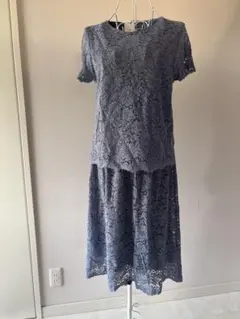 【新品未使用】　UNIQLO 総レース　セットアップ　Mサイズ