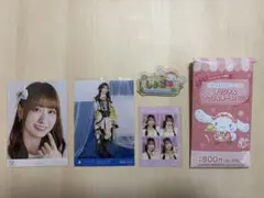 =LOVE 瀧脇笙古 生写真 4カットフォトカード ネームバッジ セット